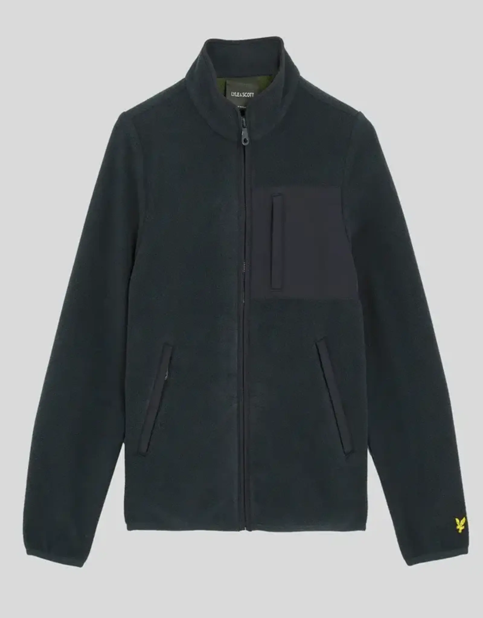 LYLE & SCOTT LYLE & SCOTT Nylon trim polar fleece dark navy
