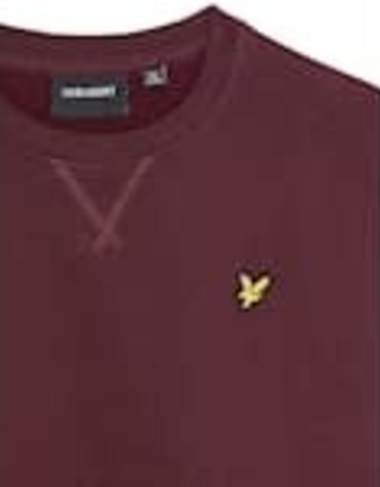 LYLE & SCOTT LYLE & SCOTT Brush back crew neck burgundy