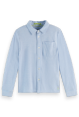 SCOTCH & SODA SCOTCH & SODA Two tone pique shirt