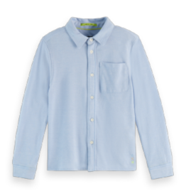 SCOTCH & SODA SCOTCH & SODA Two tone pique shirt