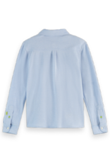 SCOTCH & SODA SCOTCH & SODA Two tone pique shirt