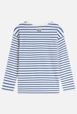 SCOTCH & SODA SCOTCH & SODA T-shirt artwork LM strong blue stripe