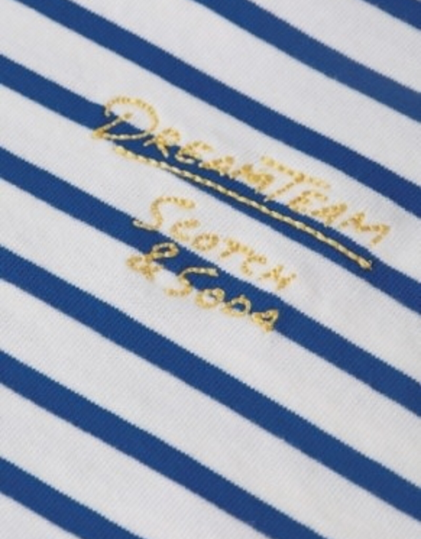 SCOTCH & SODA SCOTCH & SODA T-shirt artwork LM strong blue stripe