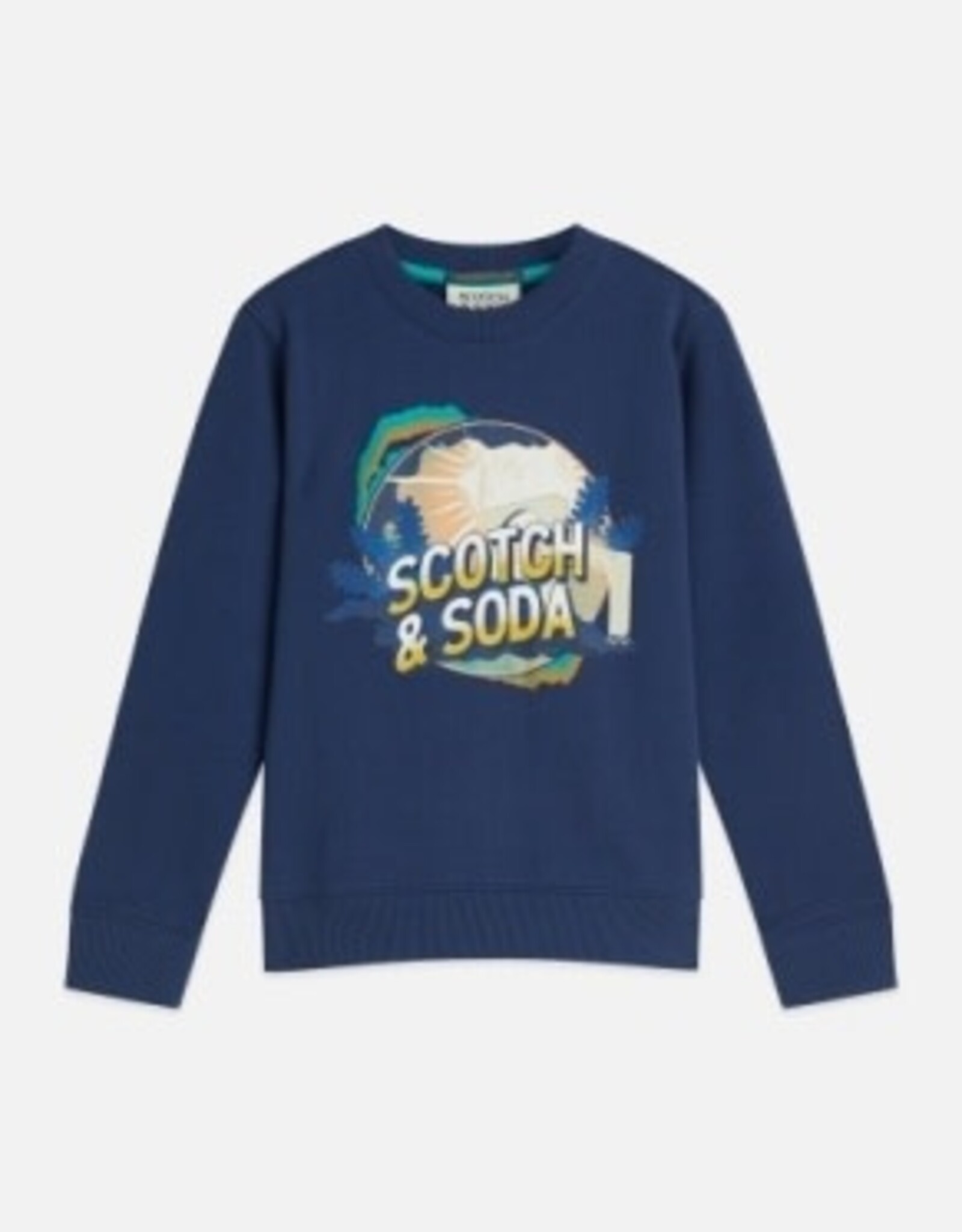 SCOTCH & SODA SCOTCH & SODA Sweatshirt artwork twilight blue