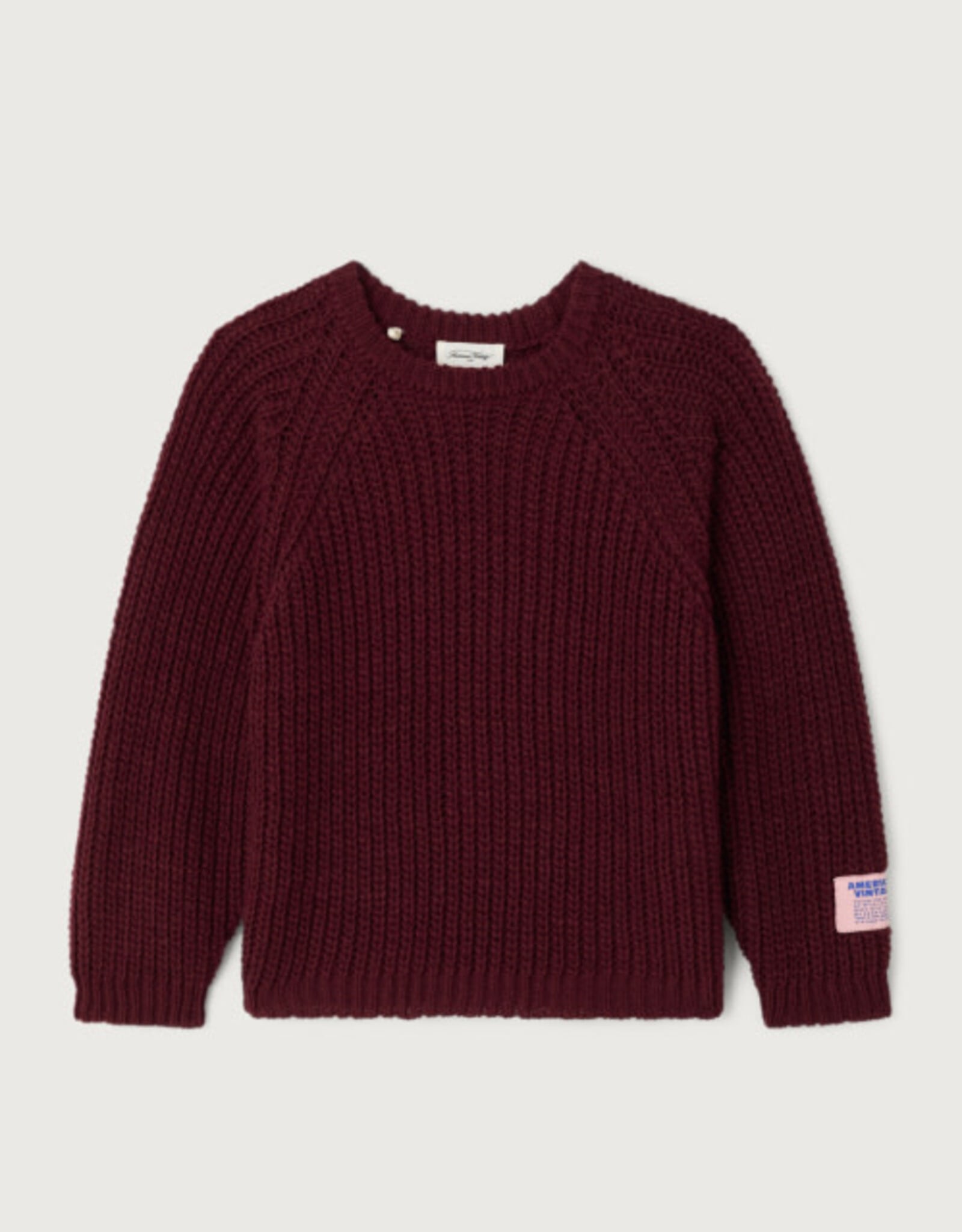 AMERICAN VINTAGE AMERICAN VINTAGE Cyrow sweater bordeaux chine