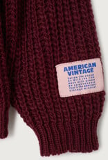 AMERICAN VINTAGE AMERICAN VINTAGE Cyrow sweater bordeaux chine