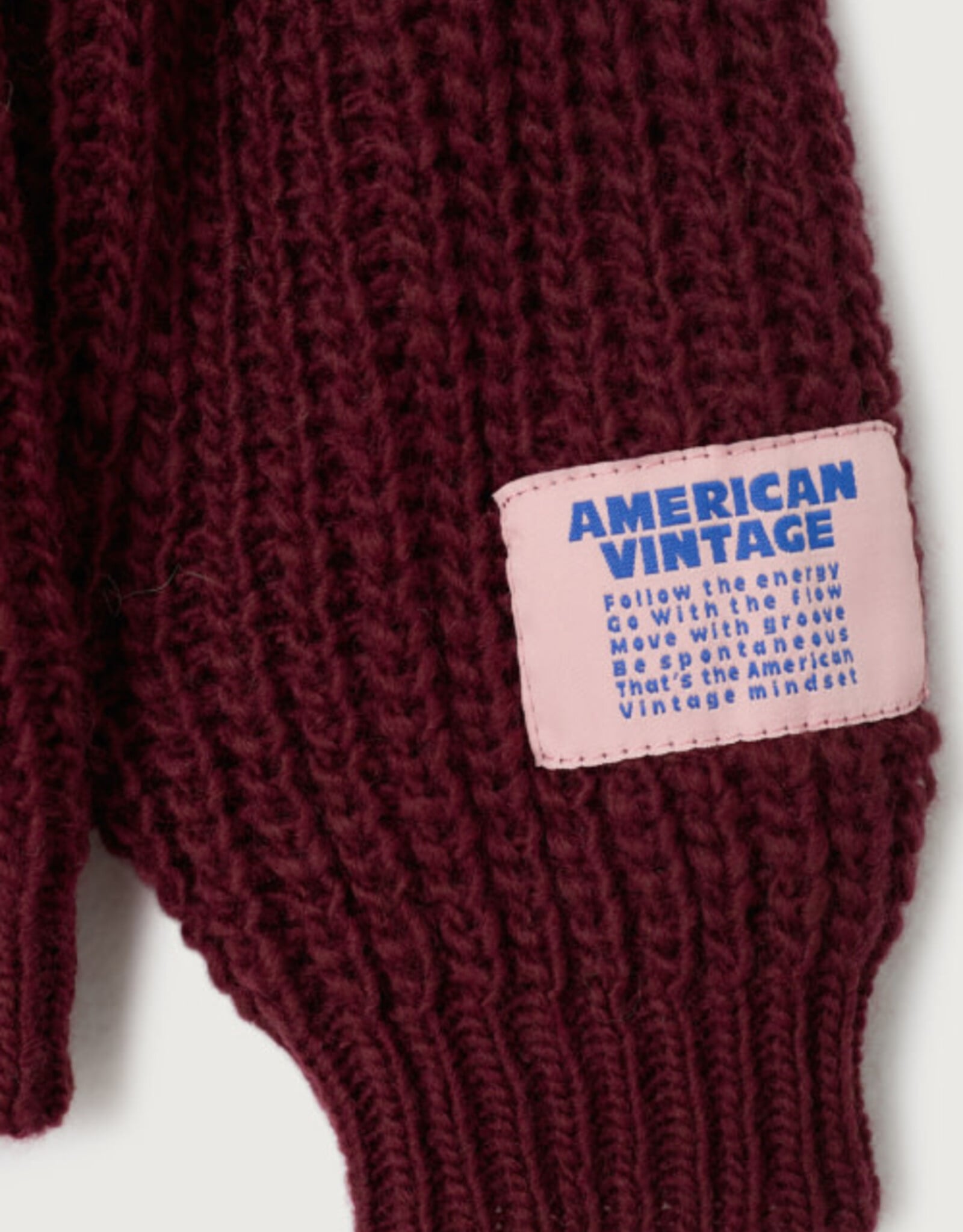 AMERICAN VINTAGE AMERICAN VINTAGE Cyrow sweater bordeaux chine