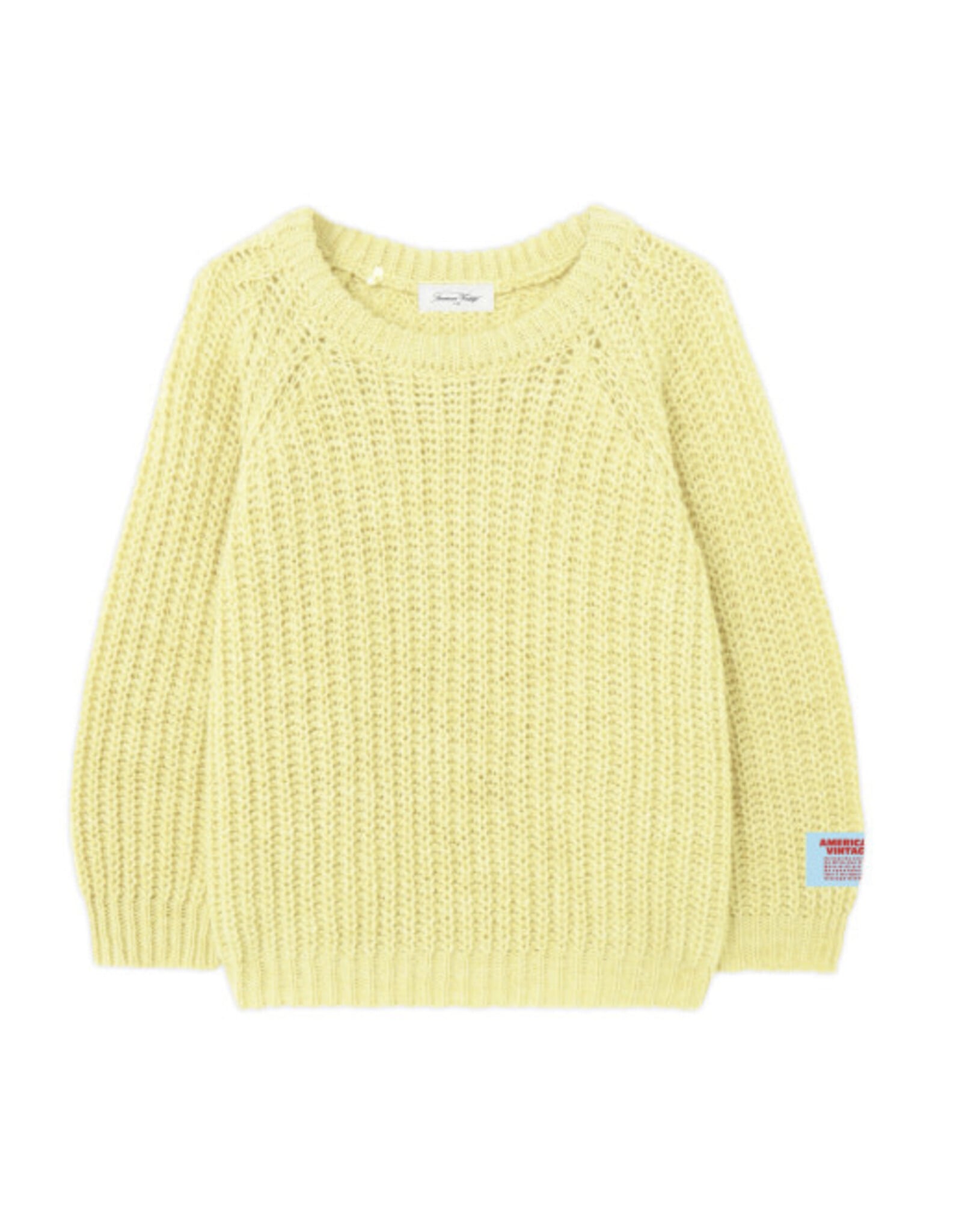 AMERICAN VINTAGE AMERICAN VINTAGE Cyrow sweater lime chine