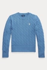 RALPH LAUREN RALPH LAUREN Pull kabel meisje nimes blue