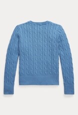 RALPH LAUREN RALPH LAUREN Pull kabel meisje nimes blue