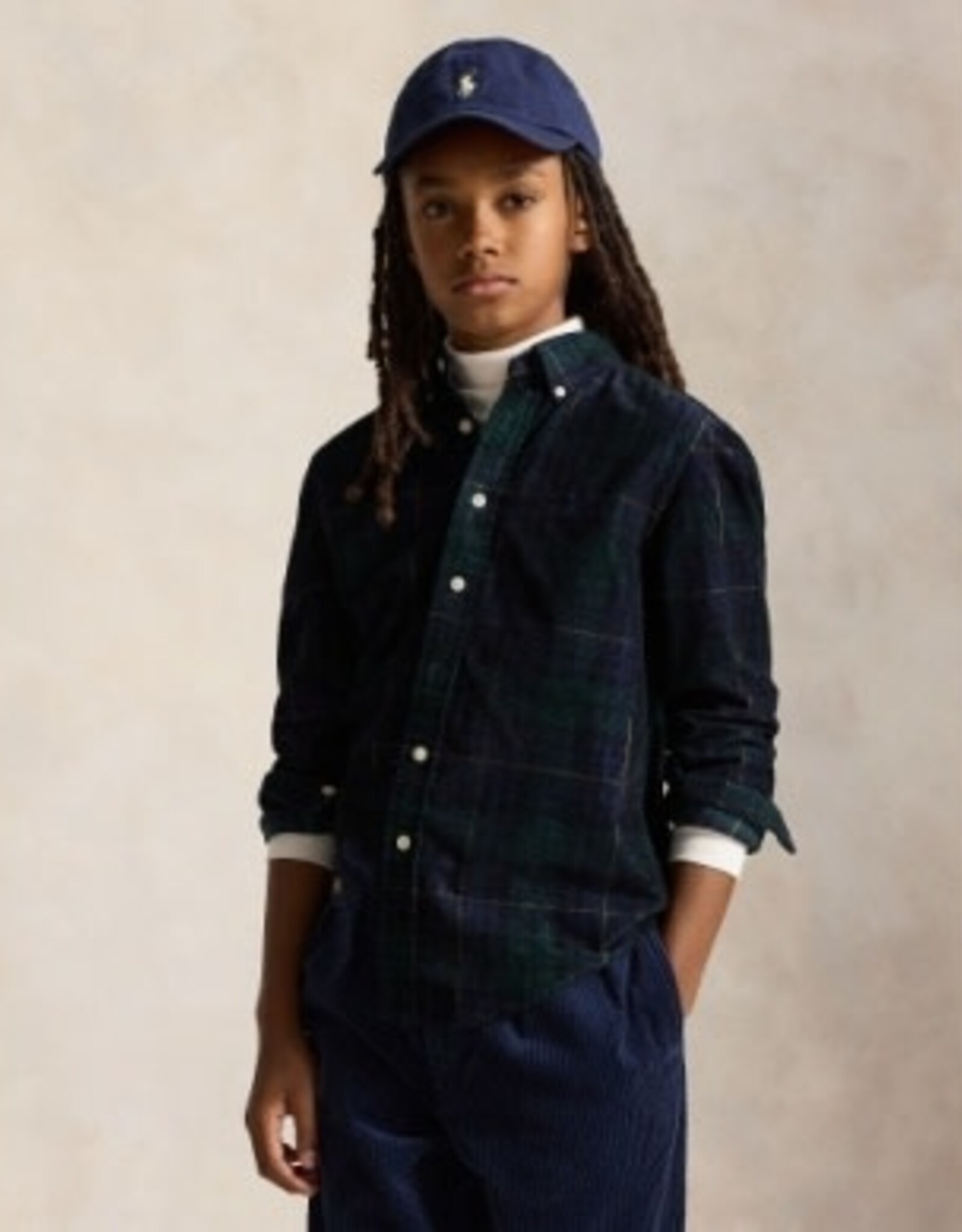 RALPH LAUREN RALPH LAUREN Hemd navy/goud