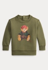 RALPH LAUREN RALPH LAUREN Sweater baby met beer kaki