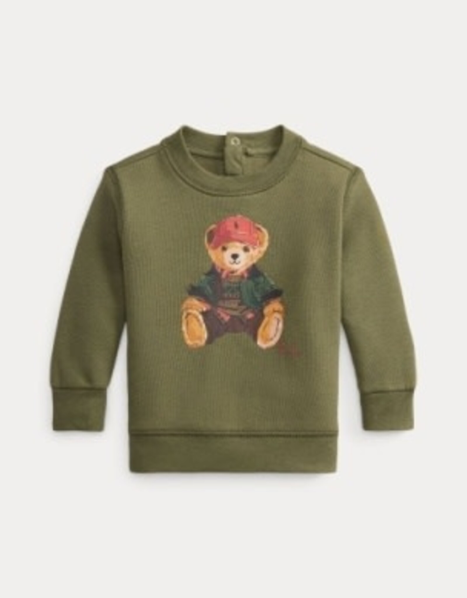RALPH LAUREN RALPH LAUREN Sweater baby met beer kaki
