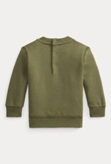 RALPH LAUREN RALPH LAUREN Sweater baby met beer kaki