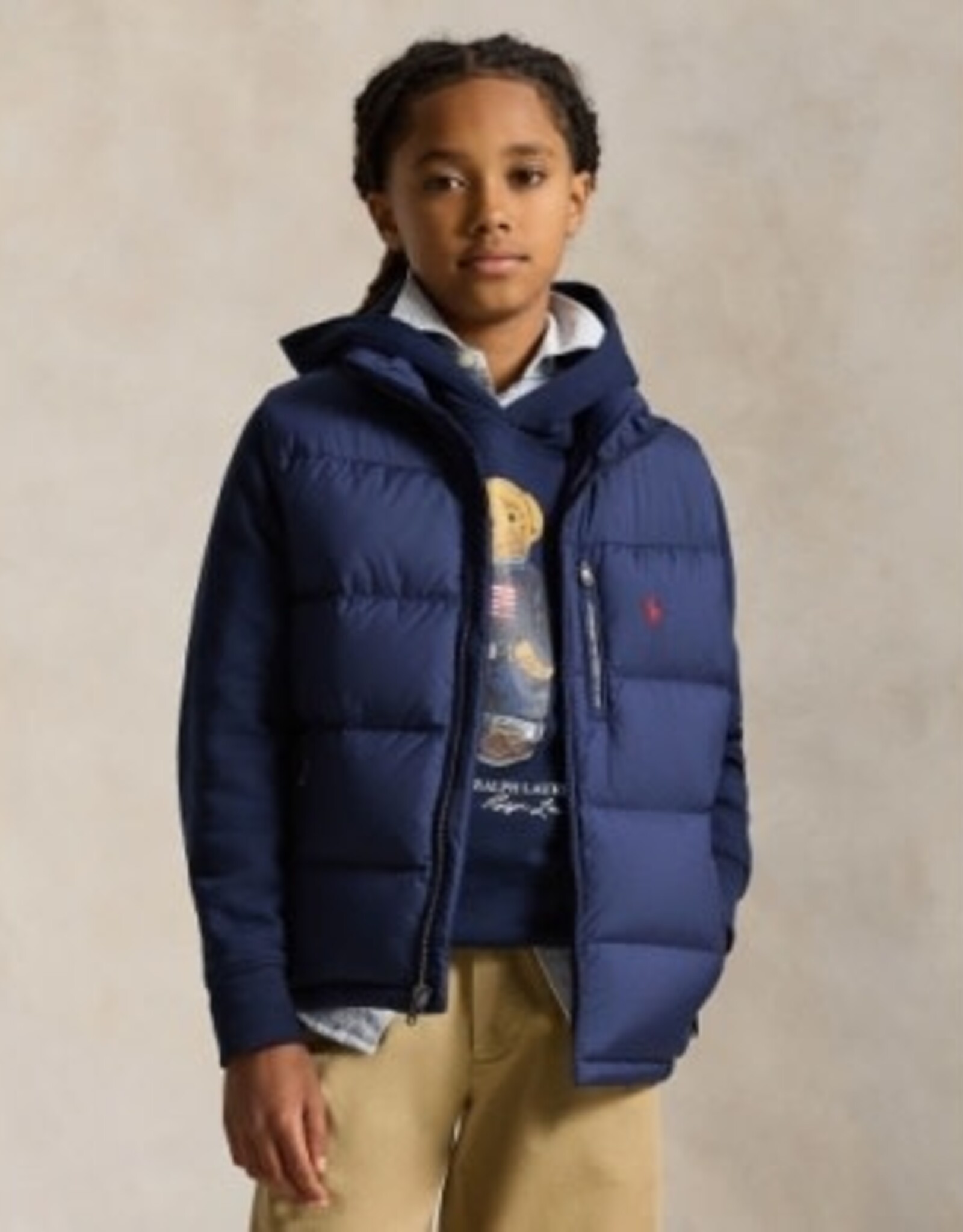 RALPH LAUREN RALPH LAUREN Bodywarmer donkerblauw dik
