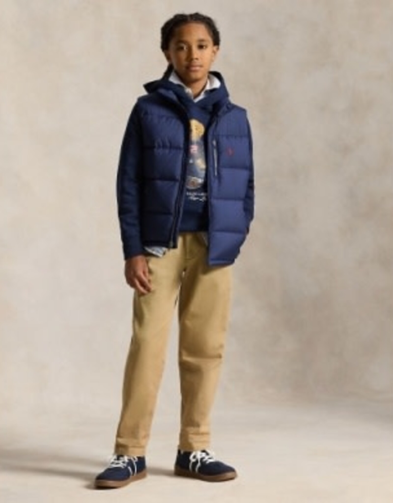 RALPH LAUREN RALPH LAUREN Bodywarmer donkerblauw dik