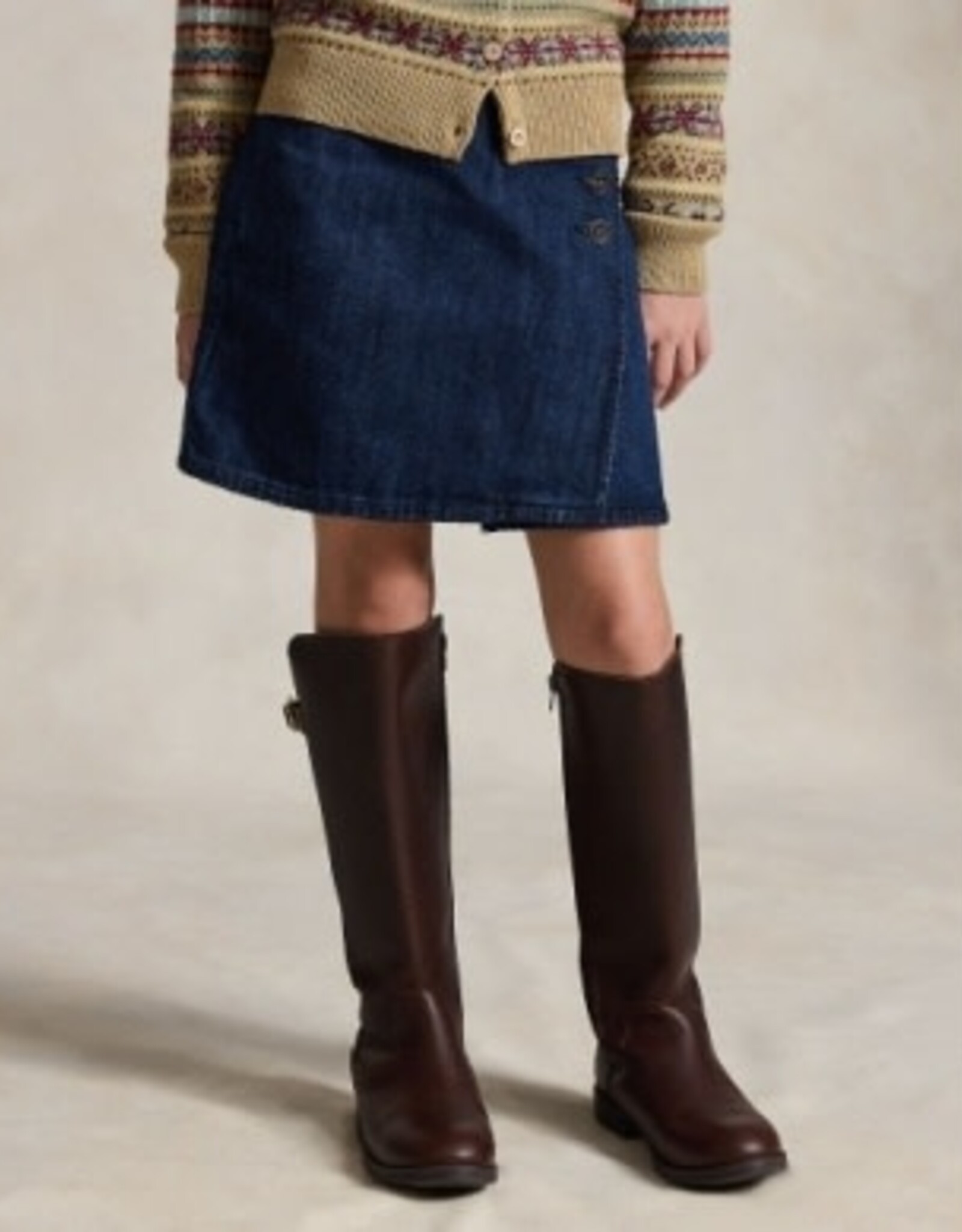 RALPH LAUREN RALPH LAUREN Rok denim adrie wash