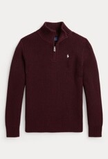 RALPH LAUREN RALPH LAUREN Pull half-zip ruby
