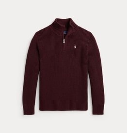 RALPH LAUREN RALPH LAUREN Pull half-zip ruby
