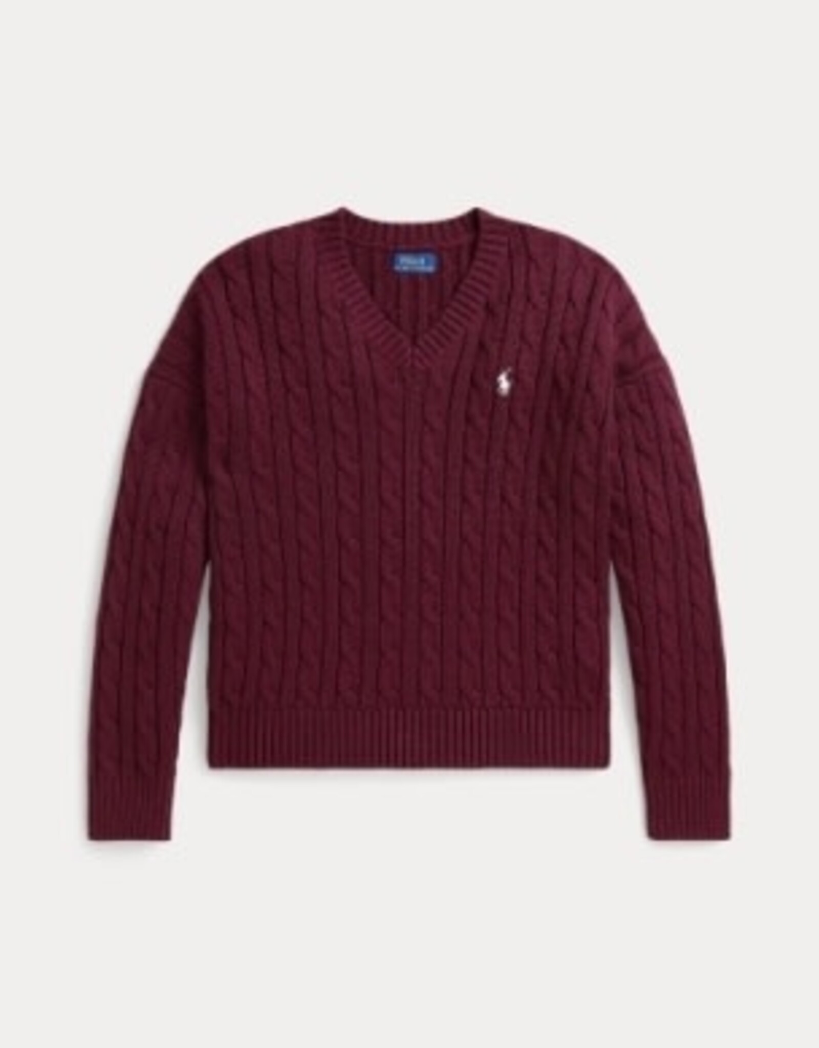 RALPH LAUREN RALPH LAUREN Pull meisjes v-hals ruby