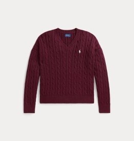 RALPH LAUREN RALPH LAUREN Pull meisjes v-hals ruby