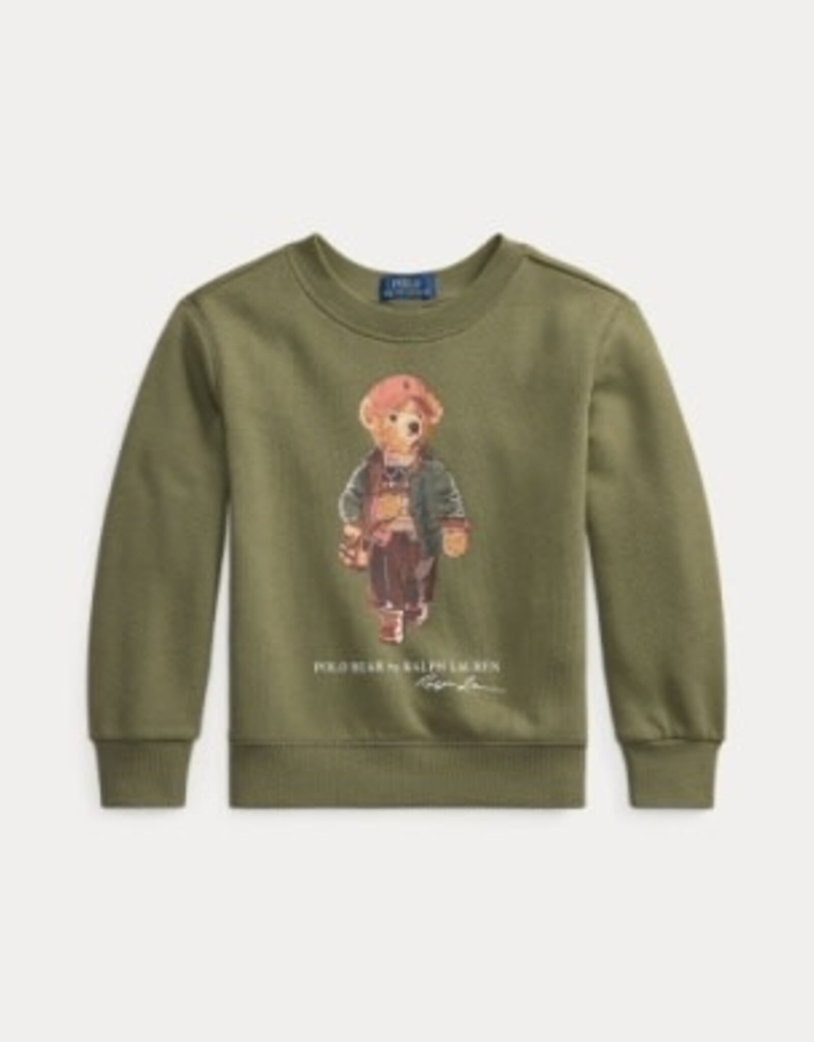 RALPH LAUREN RALPH LAUREN Sweater met beer kaki