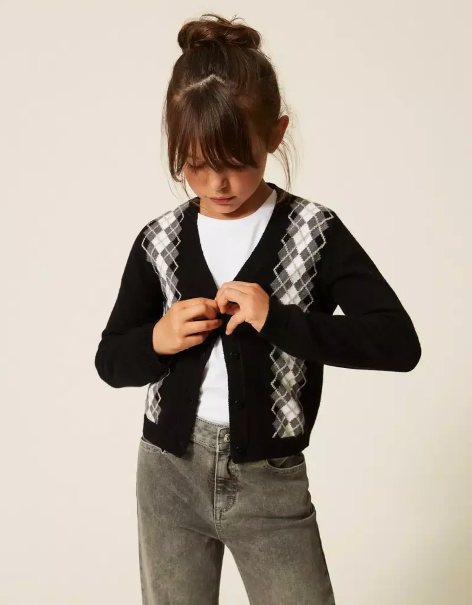 TWIN SET TWIN SET Gilet nero
