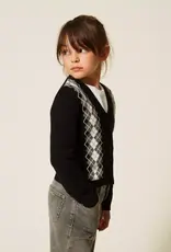 TWIN SET TWIN SET Gilet nero