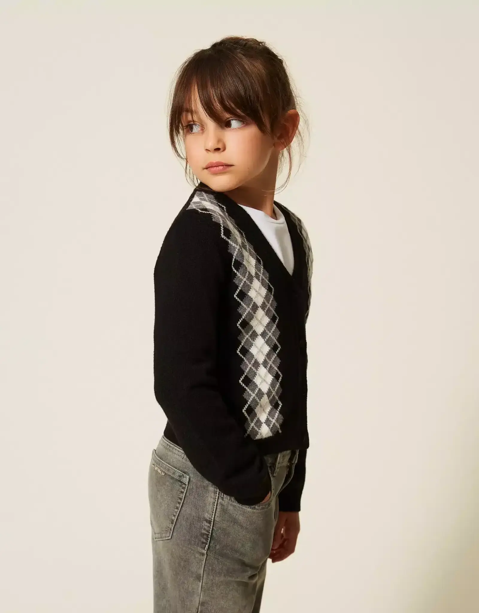 TWIN SET TWIN SET Gilet nero