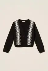 TWIN SET TWIN SET Gilet nero