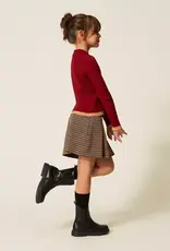 TWIN SET TWIN SET Pull polo model red ruby