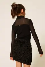 TWIN SET TWIN SET Rok nero gekleed