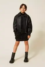 TWIN SET TWIN SET Rok nero gekleed