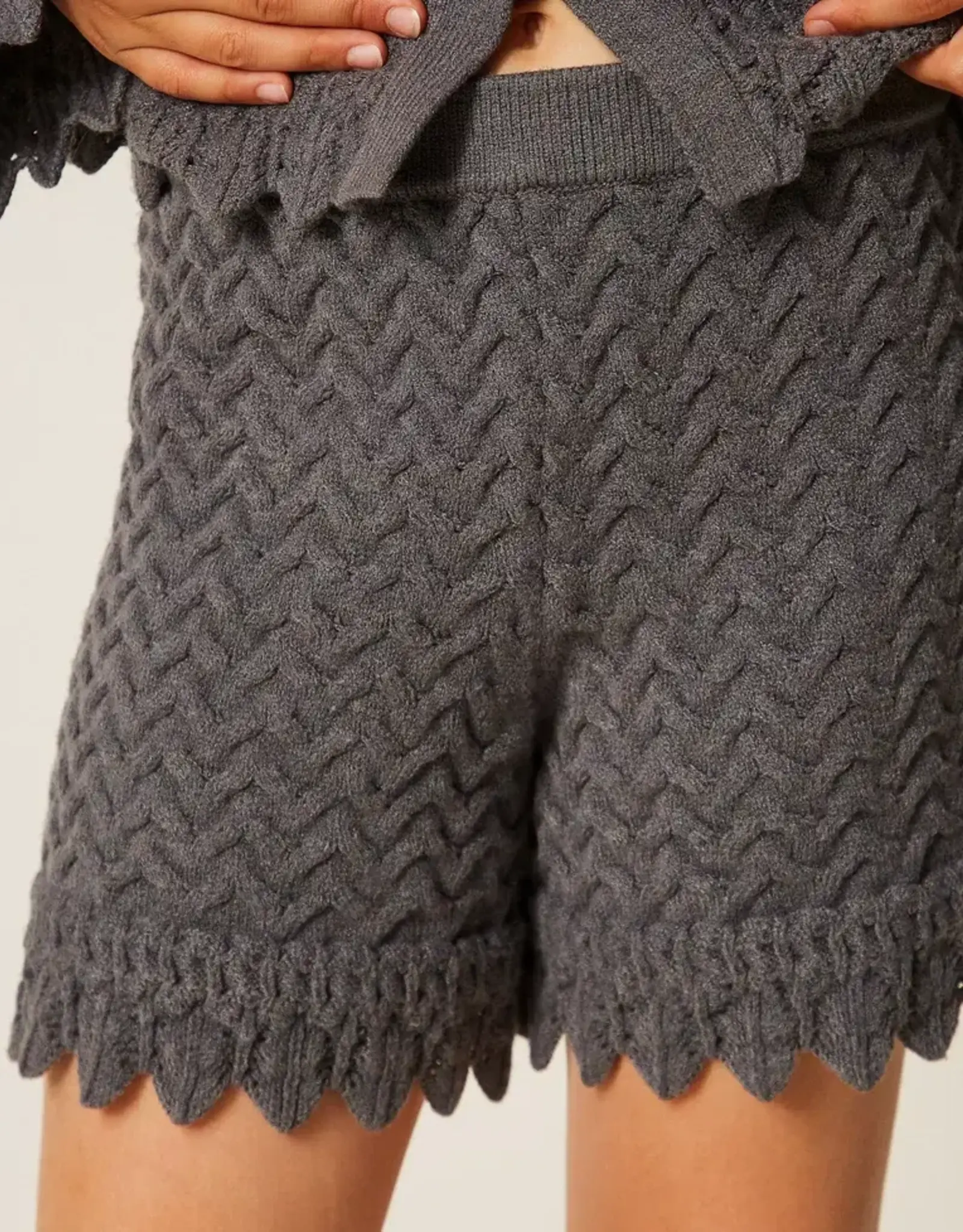 TWIN SET TWIN SET Short grigio