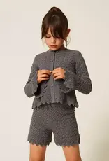 TWIN SET TWIN SET Gilet grigio