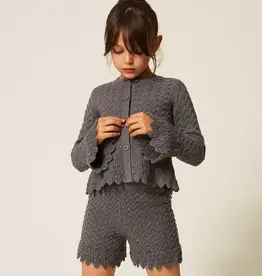 TWIN SET TWIN SET Gilet grigio