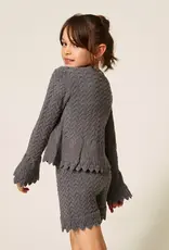 TWIN SET TWIN SET Gilet grigio
