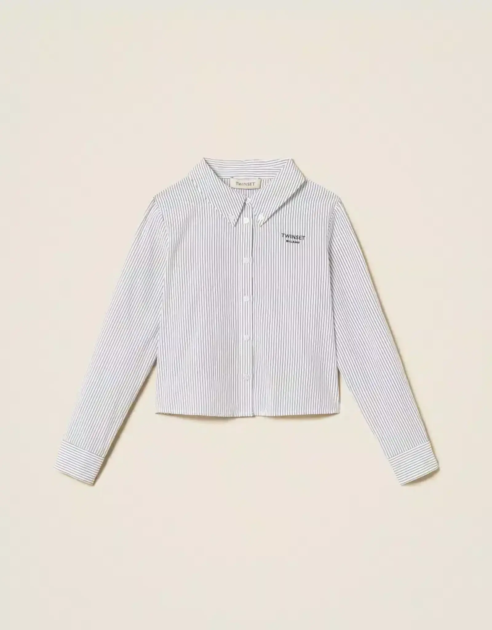 TWIN SET TWIN SET Blouse gestreept offwhite