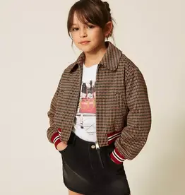 TWIN SET TWIN SET Jas red/iced coffee