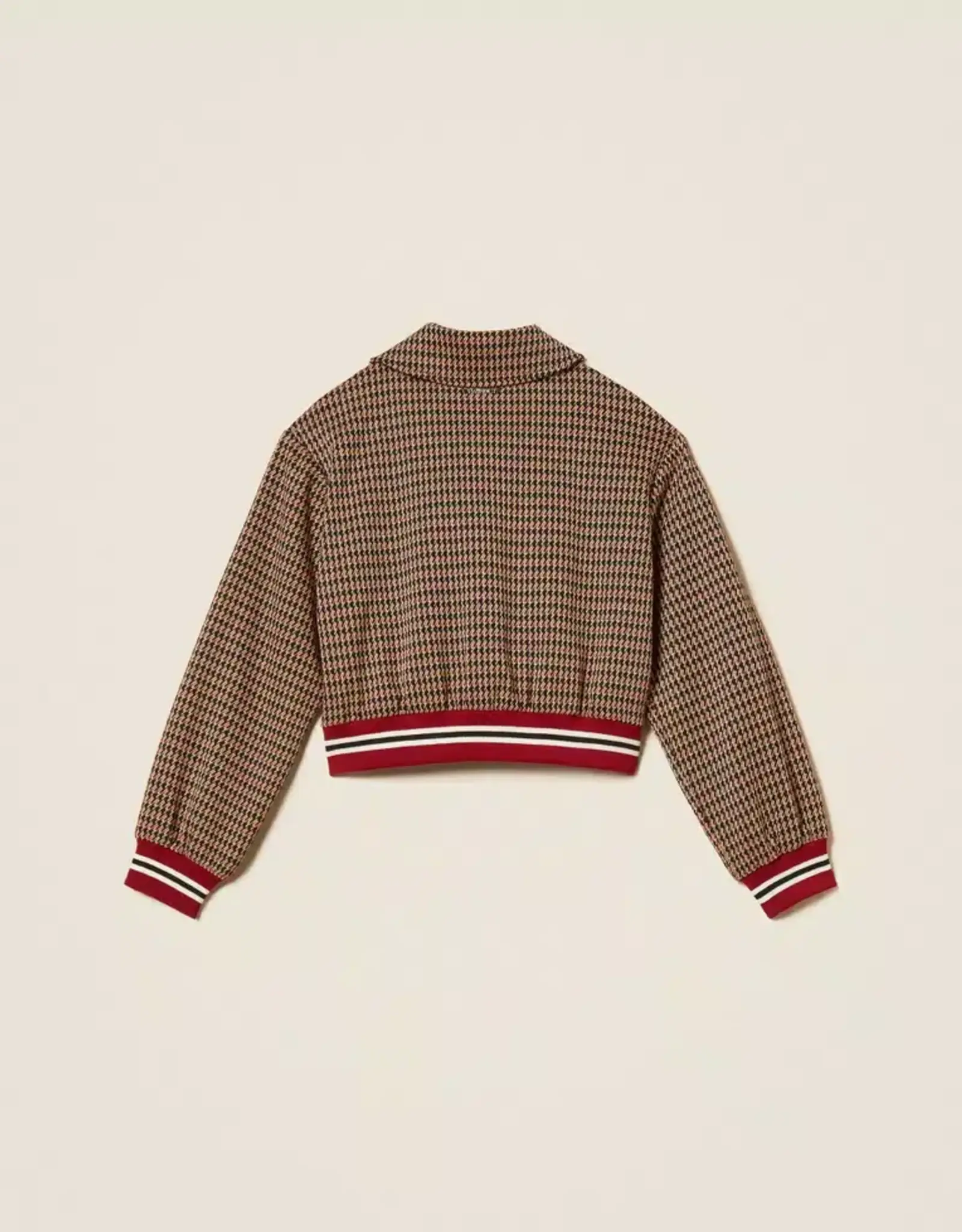 TWIN SET TWIN SET Jas red/iced coffee