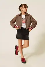 TWIN SET TWIN SET Jas red/iced coffee