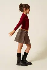TWIN SET TWIN SET Rok iced coffee geruit