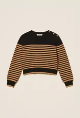 TWIN SET TWIN SET Pull riga nero
