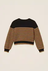 TWIN SET TWIN SET Pull riga nero