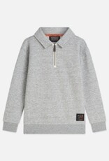 SCOTCH & SODA SCOTCH & SODA Sweatshirt half-zip grey melange