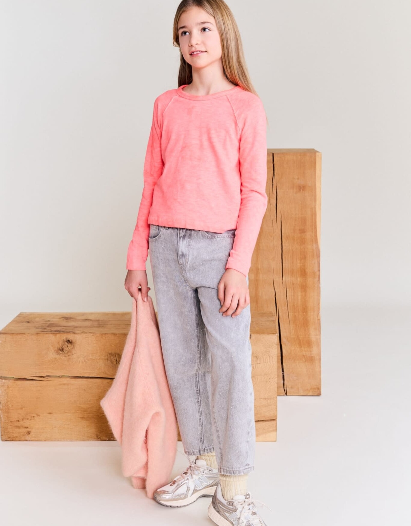 AMERICAN OUTFITTERS Ao76 Amvi t-shirt fluo coral