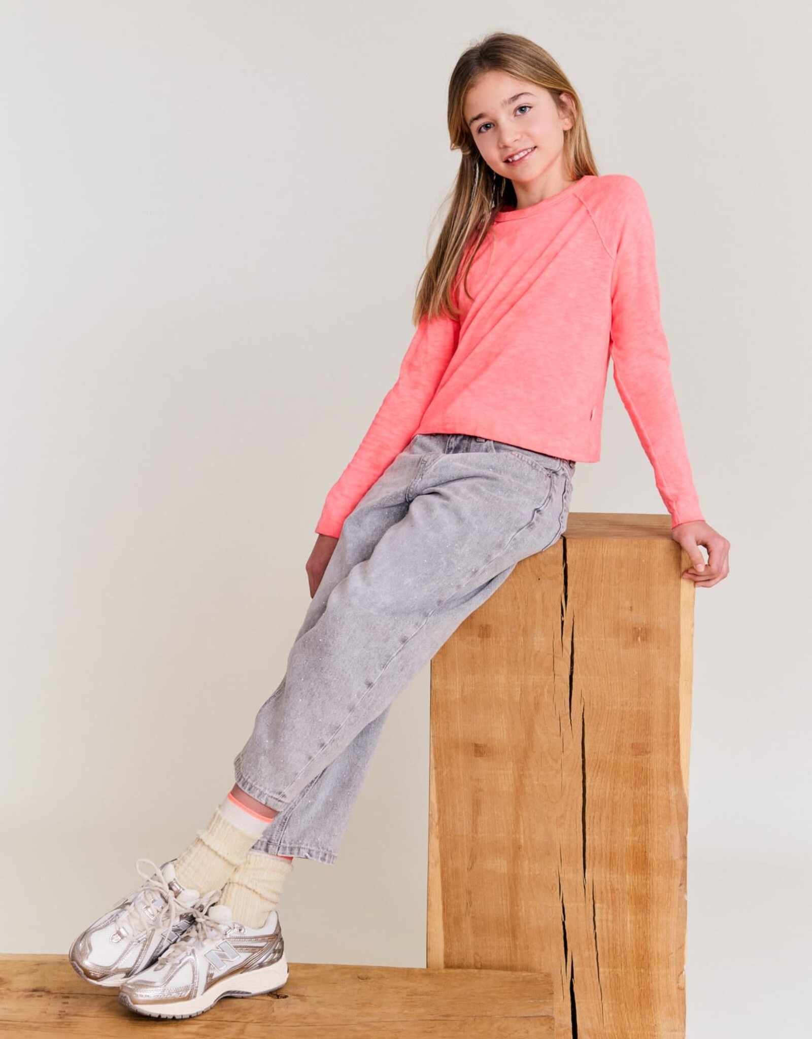 AMERICAN OUTFITTERS Ao76 Amvi t-shirt fluo coral