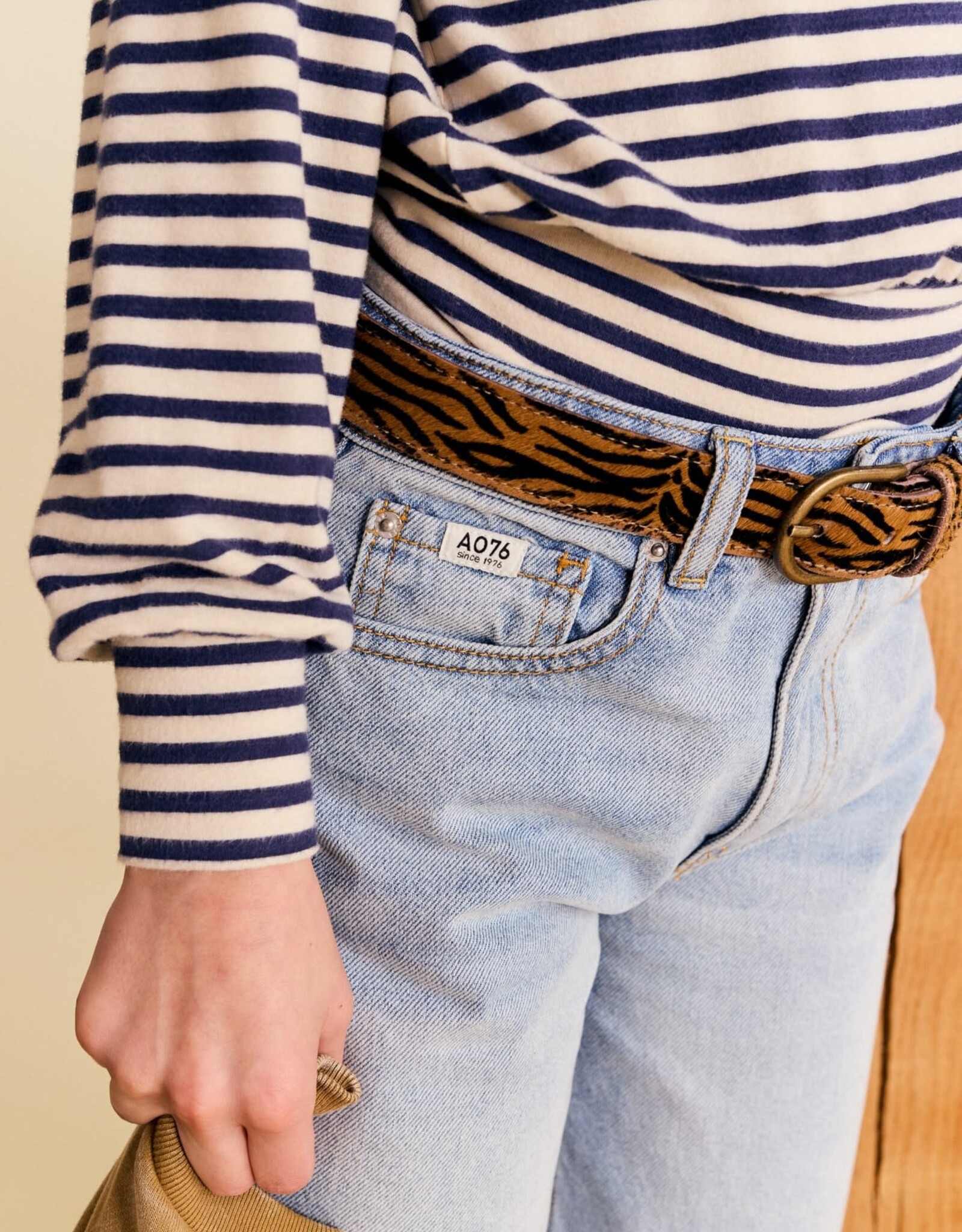AMERICAN OUTFITTERS Ao76 Sol t-shirt stripe