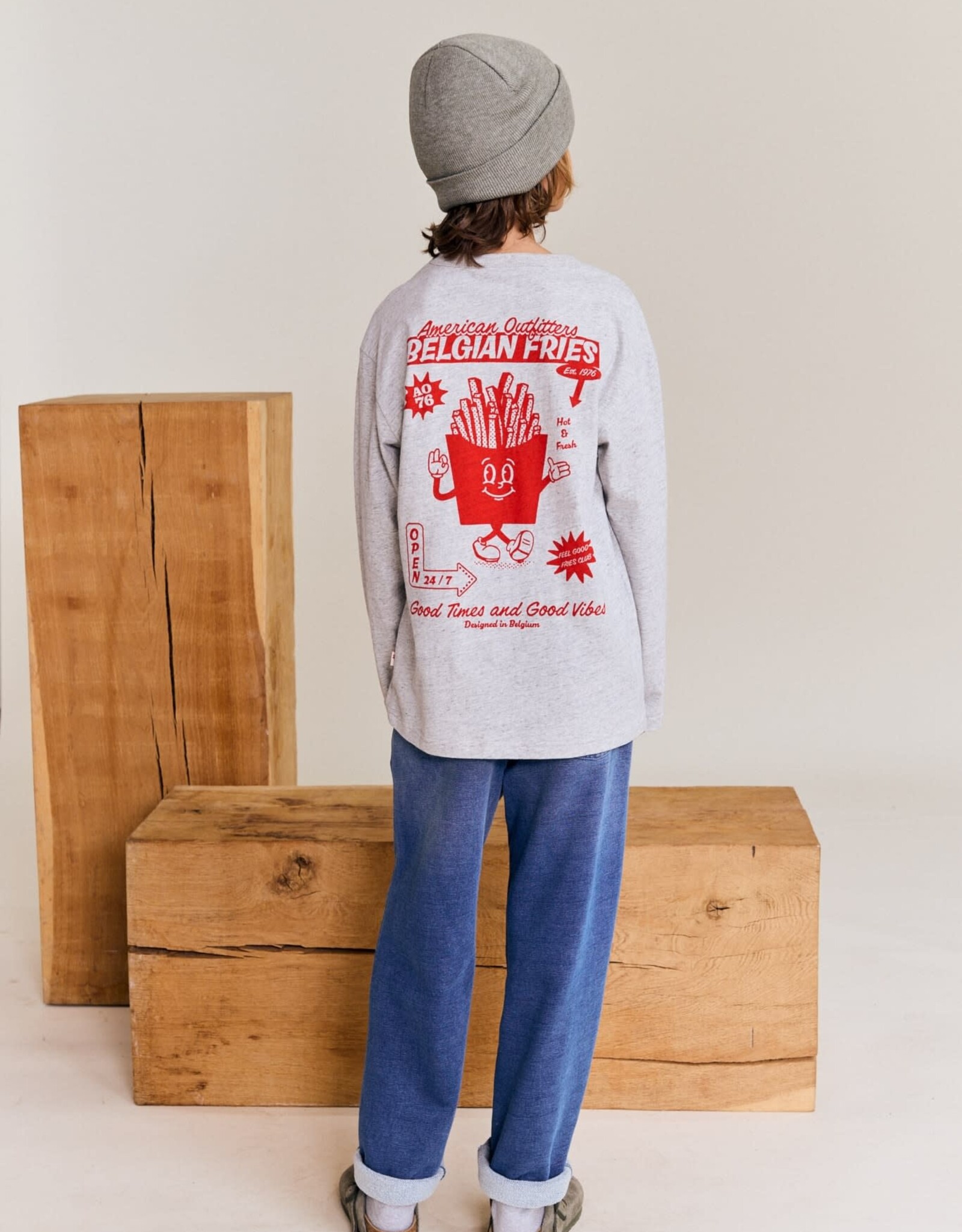 AMERICAN OUTFITTERS Ao76 Ben t-shirt fries