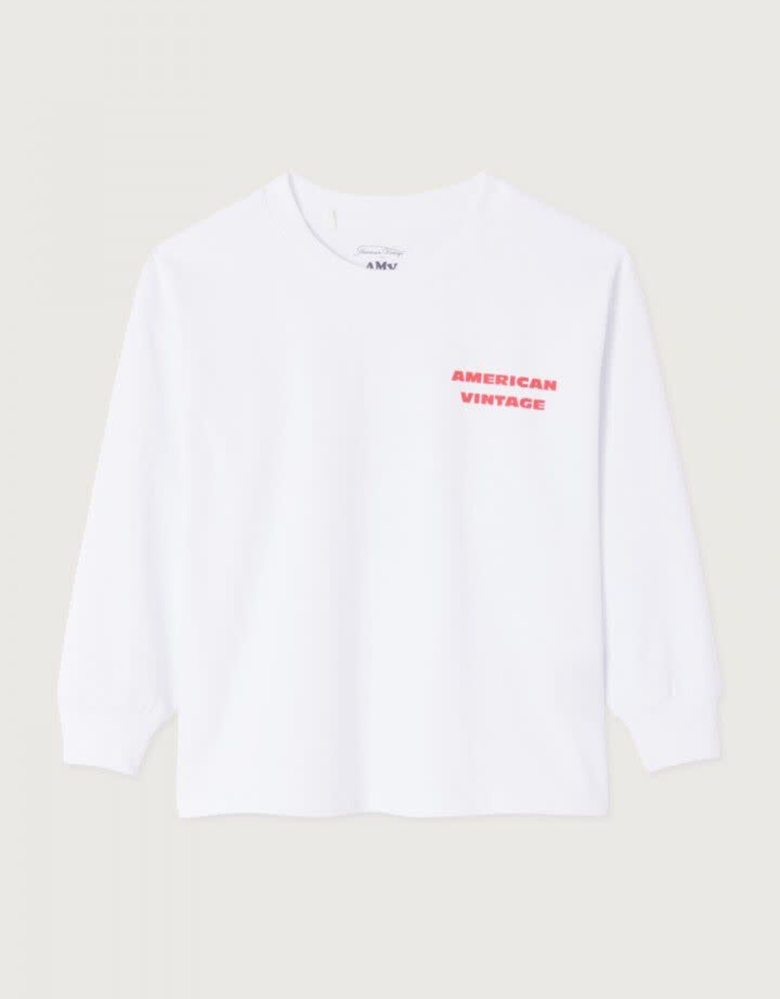 AMERICAN VINTAGE AMERICAN VINTAGE Fizvalley t-shirt LM blanc
